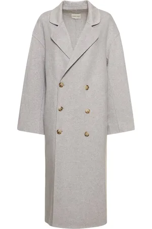 Loulou Studio Cappotto Doppiopetto Borneo In Lana