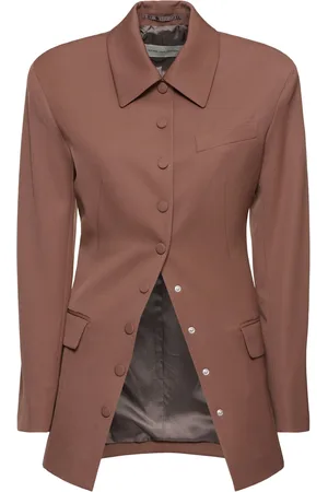 DRIES VAN NOTEN Giacca Benny In Gabardina Di Lana