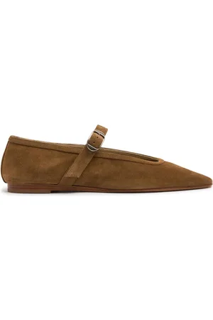 Le Monde Beryl Ballerine Mary Jane In Camoscio 10mm