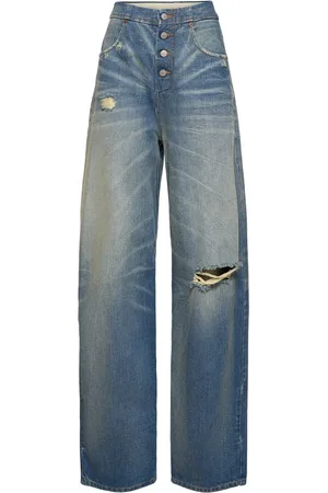 Maison Margiela Jeans Dritti Vita Alta