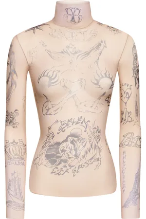 Balenciaga Dolcevita Tattoo In Techno Stretch