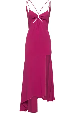The Andamane Vestito Midi Layla In Seta Georgette Stretch