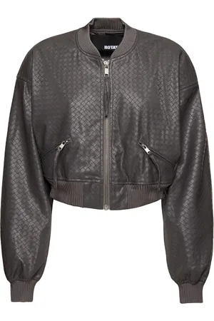 ROTATE Bomber Cropped In Techno