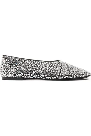 Proenza Schouler Ballerine Glove Con Cristalli 10mm