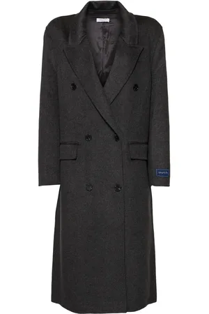 Sporty & Rich Cappotto Doppiopetto In Lana E Cashmere