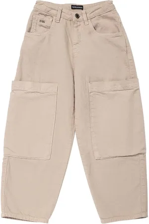 Emporio Armani Pantaloni Cargo In Cotone