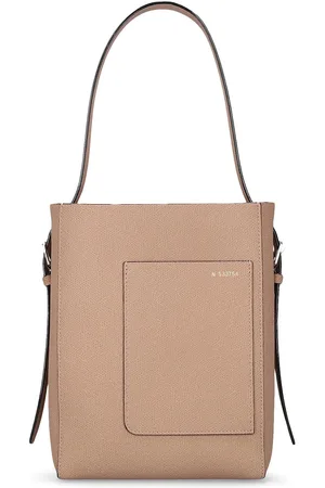 VALEXTRA Borsa Shopping Piccola In Pelle Martellata