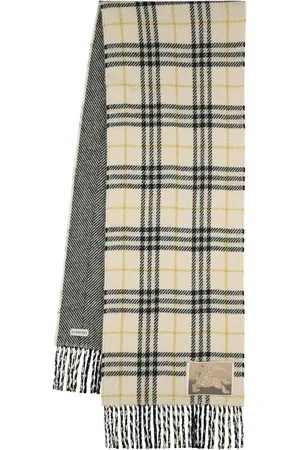 Burberry Sciarpa In Lana E Cashmere Check
