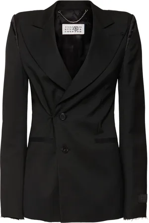 Maison Margiela Blazer Sartoriale In Misto Viscosa