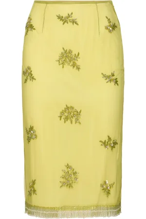 BLUMARINE Gonna In Tulle Con Perline