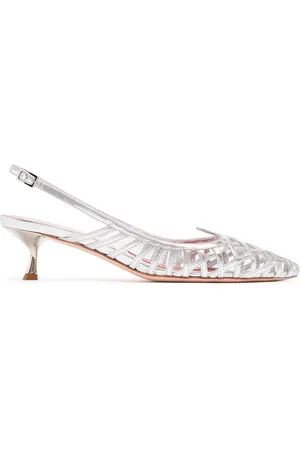 Roger Vivier Sandali I Love Vivier Metallizzati 45mm