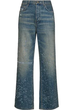 AMIRI Jeans Baggy Fit In Denim Di Cotone