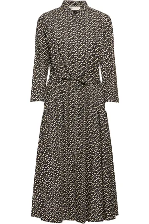 Tory Burch Vestito In Popeline Di Cotone Stampato