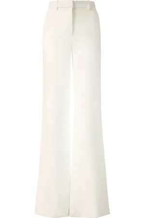 Balmain Pantaloni Svasati In Crepe
