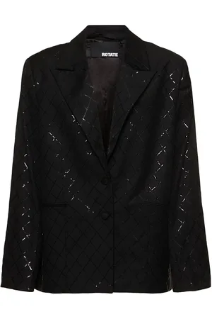 ROTATE Blazer Oversize Con Paillettes