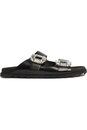 Roger Vivier Mules Slidy Viv In Pelle 20mm