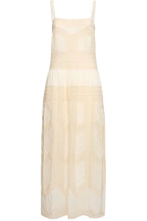 ZIMMERMANN Vestito Lungo Acacia Con Pizzo