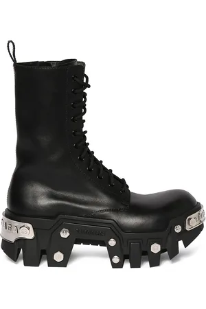 Balenciaga Stivali Bulldozer In Pelle
