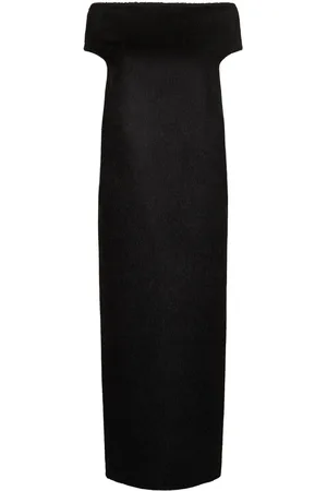 The Row Vestito Lungo Claudine In Cashmere