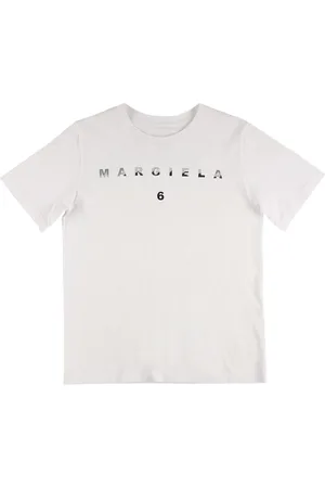 Maison Margiela T-shirt In Jersey Di Cotone Con Logo