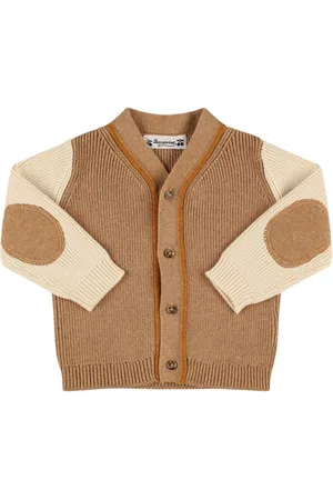 BONPOINT Cardigan In Maglia Di Cotone E Cashmere