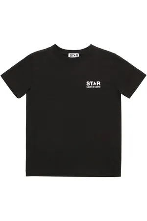 Golden Goose T-shirt In Jersey Di Cotone Con Logo