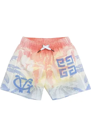 Givenchy Shorts Mare Stampa Logo