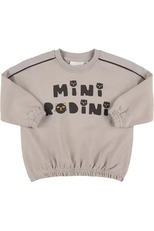 Mini Rodini Felpa In Cotone Organico