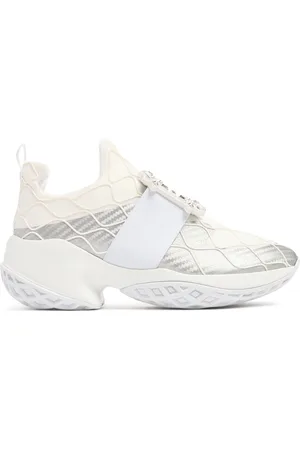 Roger Vivier Sneakers Viv Run In Cotone E Mesh