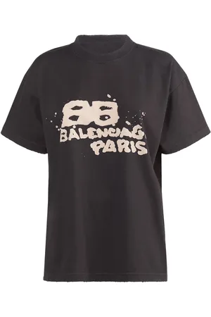 Balenciaga T-shirt Medium Fit In Cotone