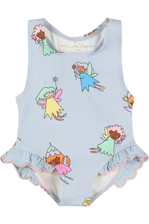 Stella McCartney Costume Intero In Lycra Stampata