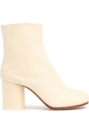 Maison Margiela Stivaletti Tabi In Pelle Vintage 80mm