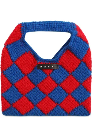 Marni Borsa Shopping Color Block Con Logo