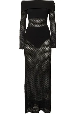POSSE Vestito Lungo Romy In Maglia Di Viscosa