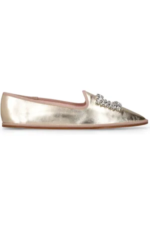Roger Vivier Friulane In Pelle E Seta 10mm