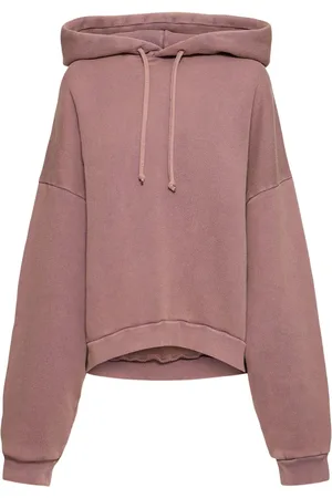 Acne Studios Felpa Fester Effetto Vintage Con Cappuccio