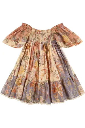 ZIMMERMANN Vestito In Mussola Di Cotone Stampata
