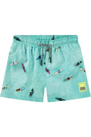 Molo Shorts Mare In Nylon Riciclato Stampato