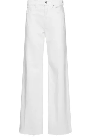 ANINE BING Jeans Dritti Hugh In Cotone