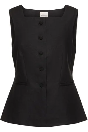 POSSE Gilet Rio In Lino