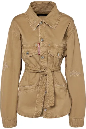 Dsquared2 Overshirt 9to 5 In Cotone Con Cintura