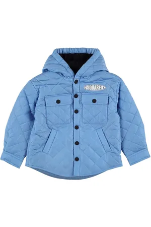 Dsquared2 Giacca In Nylon Trapuntato Con Cappuccio