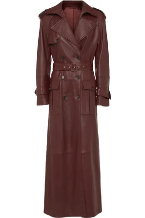 GIUSEPPE DI MORABITO Trench In Pelle Di Agnello