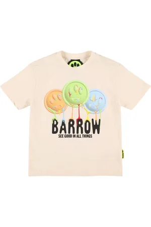 BARROW T-shirt In Jersey Di Cotone Stampato