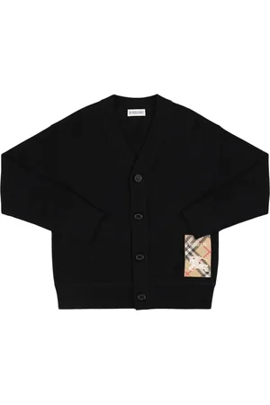 Burberry Cardigan In Maglia Di Lana