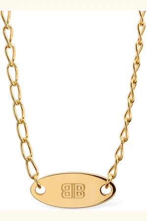 Balenciaga Collana Everyday In Ottone