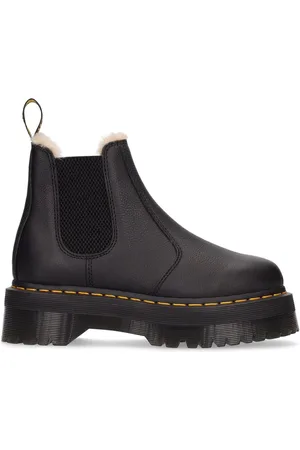 Dr. Martens Stivaletti Chelsea 2976 Quad Con Pelliccia 40mm