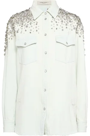 Golden Goose Camicia Golden In Denim