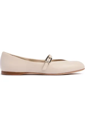 Max Mara Ballerine Mmballet In Pelle 10mm