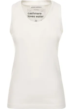 EXTREME CASHMERE Tank Top In Cotone E Cashmere